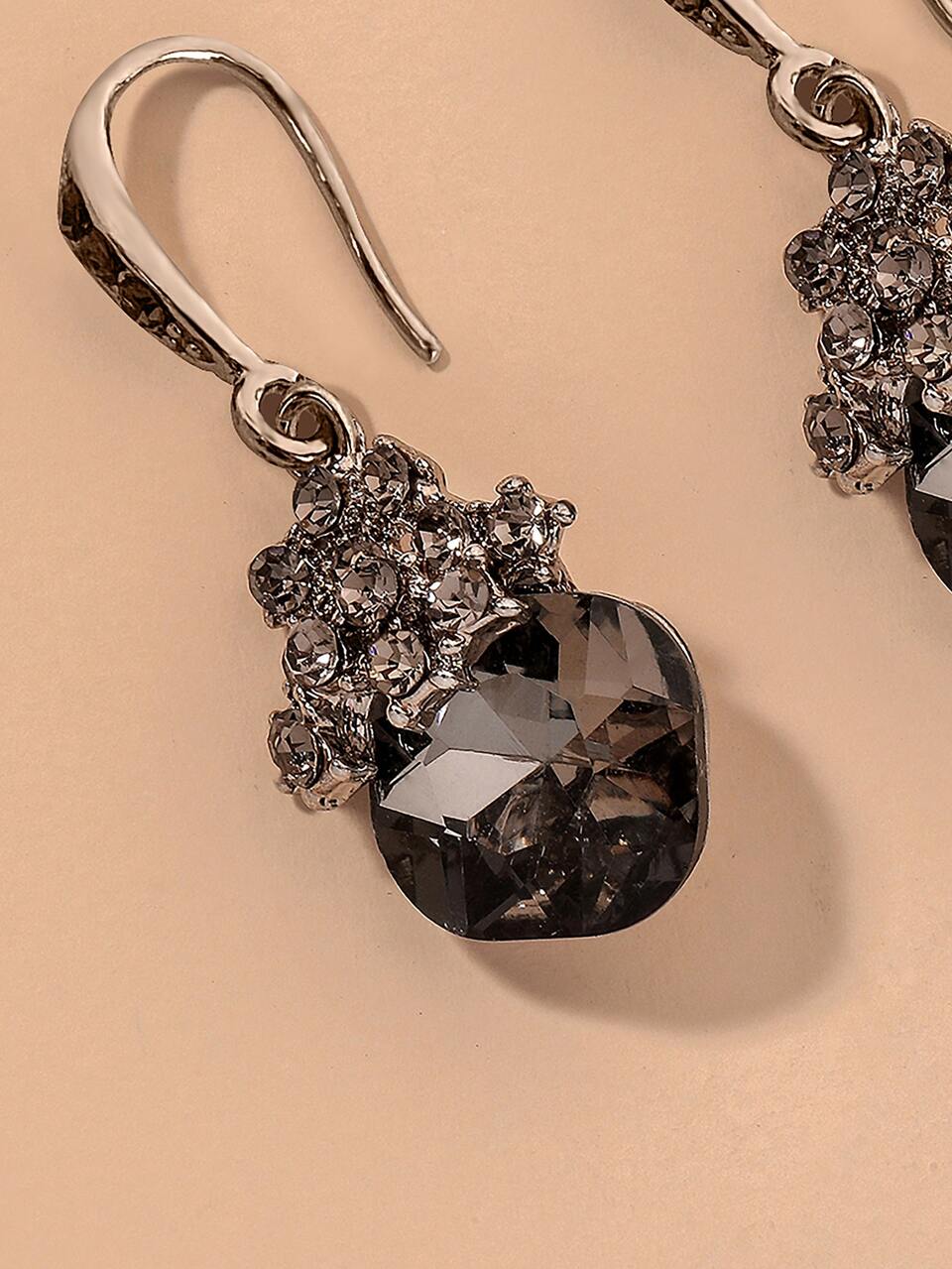 Gemstone Drop Earrings