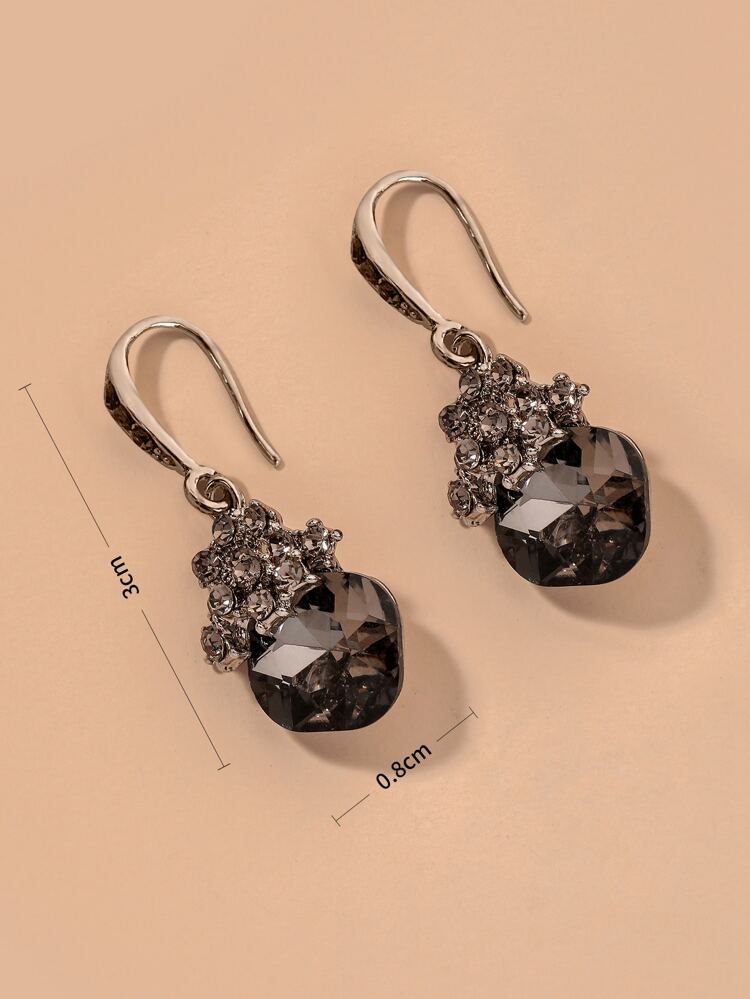 Gemstone Drop Earrings