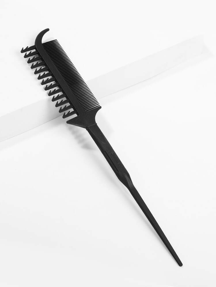Professional Hair Dyeing Comb - Black - View 1