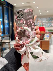 Vỏ điện thoại hình hoa hồng có dây buộc - Nhiều màu - Xem 5