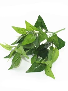 1 manojo de 13.8 pulgadas de eneldo verde artificial con 7 ramas, rama de hojas artificiales sin maceta para decoración de mesa en el hogar, plantas falsas, decoración de otoño, habitación, escritorio, decoración del jardín, decoración de la habitación, San Valentín, regalo