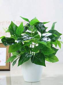 1 manojo de 13.8 pulgadas de eneldo verde artificial con 7 ramas, rama de hojas artificiales sin maceta para decoración de mesa en el hogar, plantas falsas, decoración de otoño, habitación, escritorio, decoración del jardín, decoración de la habitación, San Valentín, regalo