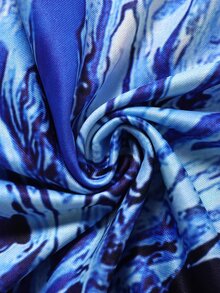 Boys Marble Print Tank Top - Blue - View 5