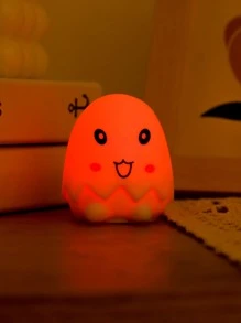 1pc Eggshell Shaped Night Light - Multicolor - View 4