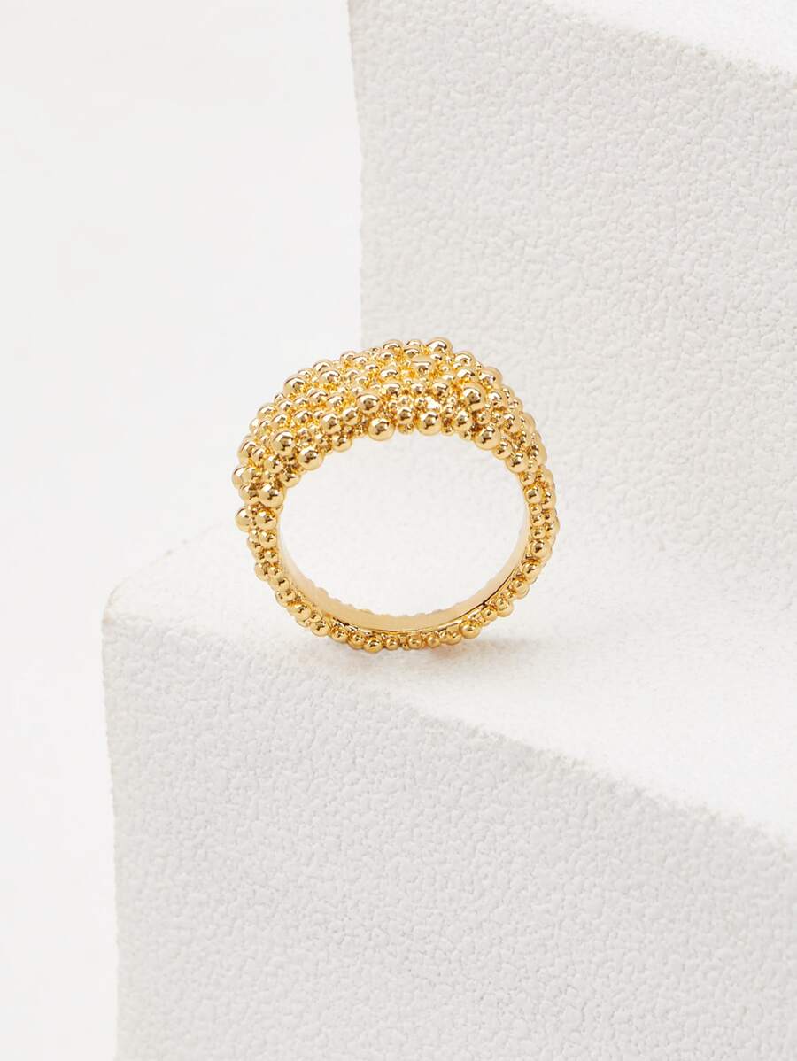 MOTF PREMIUM Nhẫn Trang trí hạt - Vàng - Xem 1