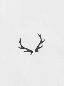 Manfinity Men Graphic Print Ringer Tee - White - View 4