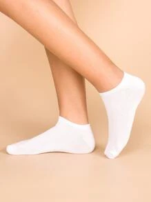 14 pares Calcetines tobilleros unicolor
