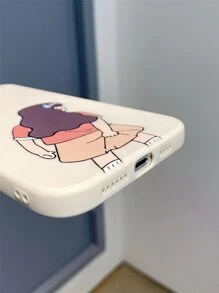 hộp đựng điện thoại hình cô gái hoạt hình - Nhiều màu - Xem 4