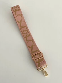 Chữ Đồ Họa Dây Túi Túi Phụ Kiện DIY Phụ Kiện Dây Đeo Vai Có Thể Điều Chỉnh Quà Tặng Trang Trí Quà Tặng Phụ Kiện - Hồng - Xem 2