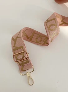 Chữ Đồ Họa Dây Túi Túi Phụ Kiện DIY Phụ Kiện Dây Đeo Vai Có Thể Điều Chỉnh Quà Tặng Trang Trí Quà Tặng Phụ Kiện - Hồng - Xem 3