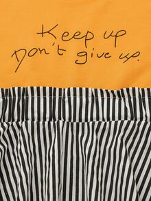 Đầm bé gái Sọc Đen và trắng Casual - Nhiều màu - Xem 4