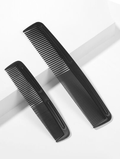 2pcs Plain Hair Comb Set, Wide Tooth Comb Hair Brush/Hair Comb Styling Comb Set/Kit, Fine Teeth Hair Brush For All Hair Types, Hair Brush, Comb, Hair Tools, Hair Products And Accessories For Barber Salon Beauty Travel Essentials, Back To School, Travel Holiday Essentials, Hair Accessories For Women, Brush, Hair Brushes, Hair Brush, Detangling Brush, Ball Brush, Mini Hair Brush, Hair Brush Set, Wooden Comb, Hair Brush, Mini Hair Brush, Detangling Brush, Hair Brushes, Curly Hair Brush, Hairdressing Equipment,Travel Essentials,Travel Essential,Hairstyle,Hairdressing,Hair Brush,Slick Back Brush,Styling Brush,Curly Hair Brush,Edge Brush,Hair Comb,Brush Hair,Hair Brush Set,Comb Hair,Comb For Curls,Detangling Brush,Hair Brush For Women,Hair,Travel,Hair Products,Hair Tools,Hair Stuff,Barber,Barber Accessories,Barbershop,Hairdressing Equipment