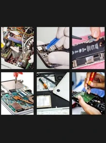 115 piezas Set herramienta de destornillador de metal - Multicolor - Ver 6