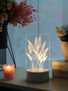 Iluminación decorativa con decoración de trigo - Amarillo - Ver 5