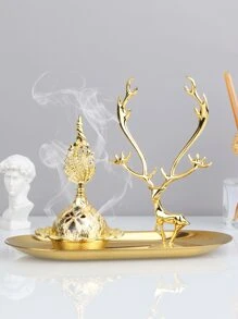 Bộ lư hương 3 chiếc Deer Decor - Vàng - Xem 1