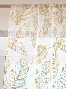 Rèm lá kim loại đơn - Vàng - Xem 4