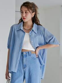 DAZY Sujetador de tirantes liso - Blanco - Ver 5