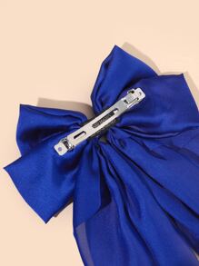 Bow Decor Hair Clip Cute Halloween - Blue - View 2
