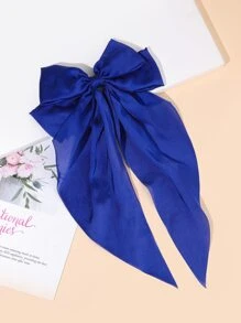 Bow Decor Hair Clip Cute Halloween - Blue - View 3