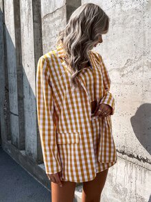 Bộ âu phục nữ Kẻ sọc Giải trí - Nhiều màu - Xem 6