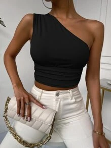 Chiquease Blusa sencilla para uso diario de mujer