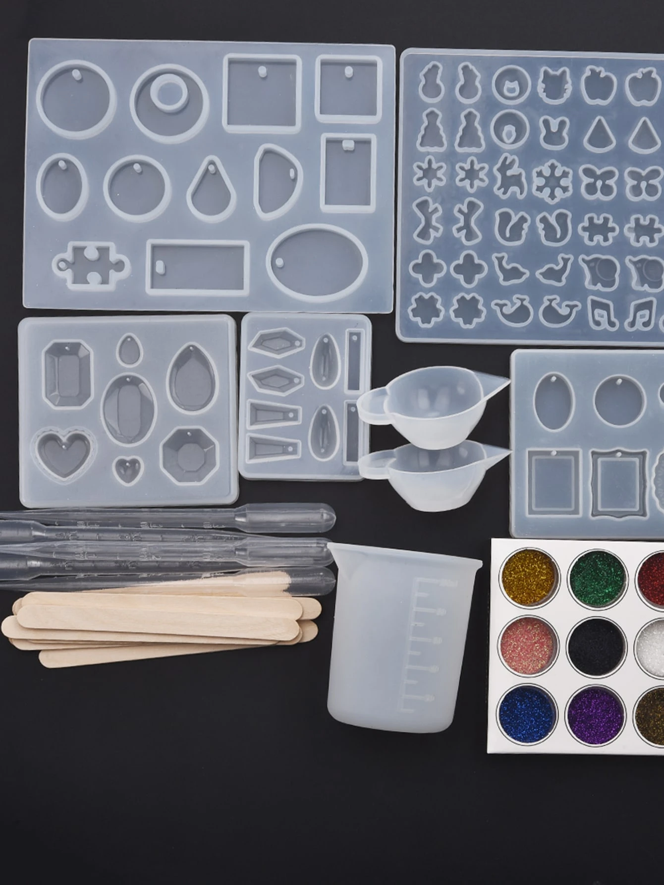 34ピース Diy シリコン型 用具セット