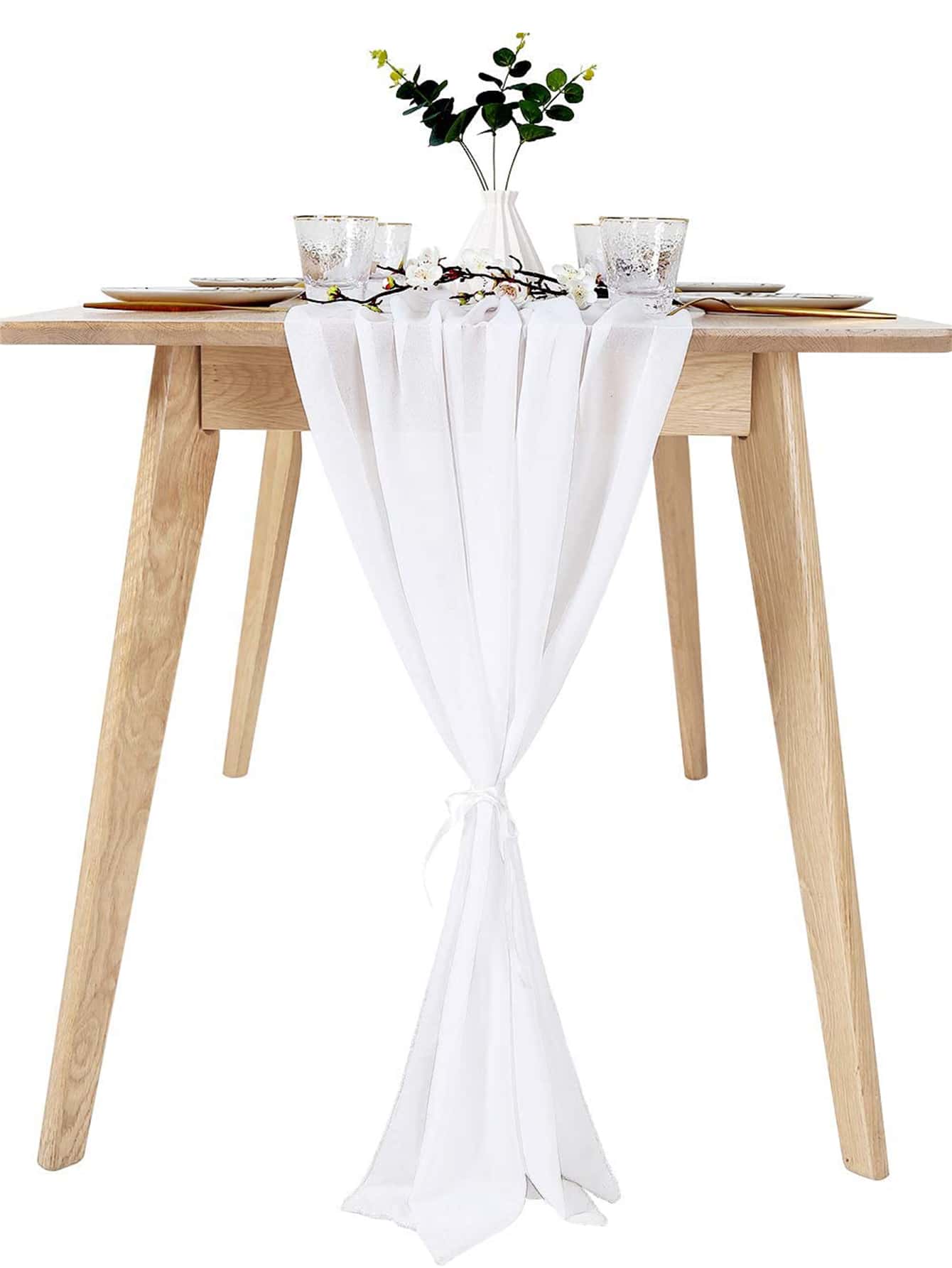 1 pièce-70*300cm Chemin de Table Décoratif de Fête, Nappe, Chemin de Table Décoratif de Festival