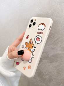 Animal Funny Funny Cartoon Dog Pattern Phone Case - Multicolor - View 5