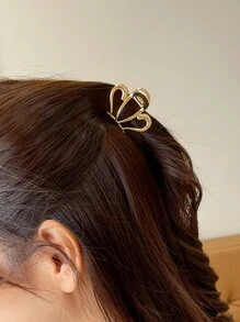 DAZY 素色髮爪 - 金色 - 查看 5