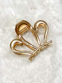 DAZY 素色髮爪 - 金色 - 查看 6