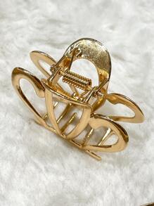 DAZY 素色髮爪 - 金色 - 查看 8