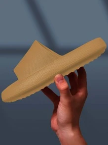 Minimalist Wide Fit Slides - Brown - View 4