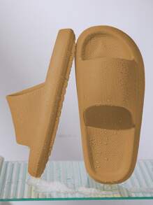 Minimalist Wide Fit Slides - Brown - View 5