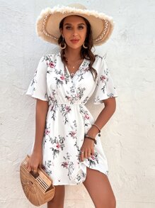 Đầm Trọn gói Hoa Boho - trắng - Xem 1