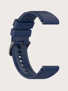 Silicone Watchband Compatible With Huawei GT 2 Pro - Dusty Blue - View 5