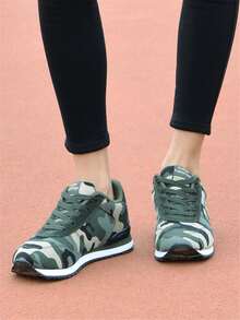 Giày Thể thao Nữ Ngụy trang Ren lên - Nhiều màu - Xem 3