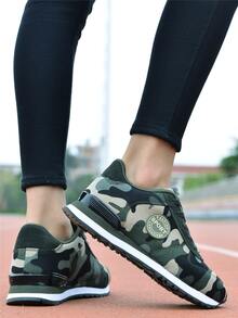 Giày Thể thao Nữ Ngụy trang Ren lên - Nhiều màu - Xem 6