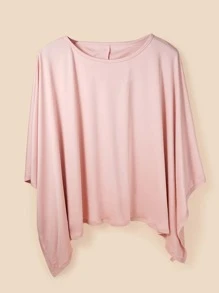 Cozy Pixies 1 tấm vải che ngực thoáng khí màu hồng dùng cho việc cho con bú, khăn choàng mềm mại dùng cho việc cho con bú - Hồng - Xem 2