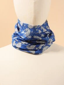 男士佩斯利印花多用途圍脖 - 彩色 - 查看 3