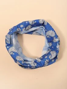 男士佩斯利印花多用途圍脖 - 彩色 - 查看 5