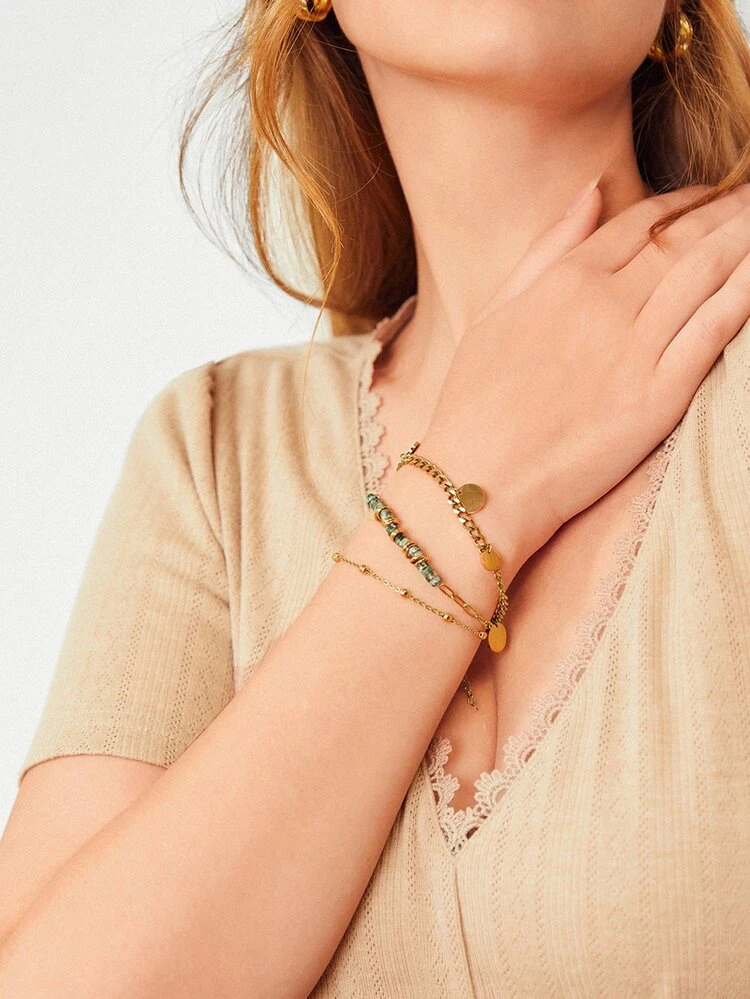 Bracelete Amuleto Redondo