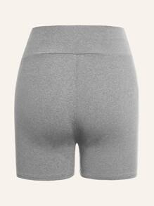 Muchica Quần tất nữ màu trơn Thể thao - Nhiều màu - Xem 3