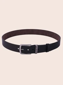 Thắt lưng chi tiết chữ cái dành cho nam với công cụ đục lỗ - Màu nâu Sô-cô-la - Xem 4