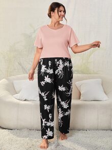 Bộ Giản Dị Kích Thước Lớn Hoa Giải trí - Nhiều màu - Xem 5