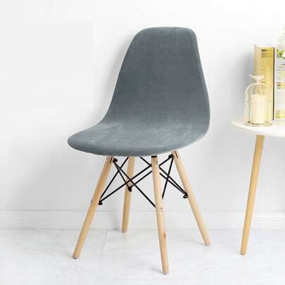 Solid Color Stretchy Chair Slipcover