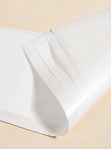 Papel de aislamiento para teñir el cabello, hoja de aislamiento para peluquería, Set de tabla para teñir, peluquería, barbería, papel para colorear, herramientas de peluquería, 100 piezas, blanco - Blanco - Ver 3