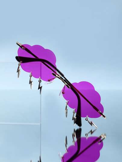 Street Life Occhiali alla moda senza montatura lente novità