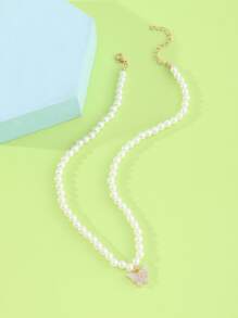 Cô gái Bướm quyến rũ Vòng cổ cườm - Nhiều màu - Xem 2