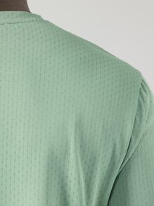 Camiseta deportiva de secado rápido y unicolor de estilo boyfriend para hombres - verde menta - Ver 7