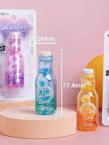 1pc Bottle Shaped Random Correction Tape - Multicolor - View 6